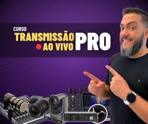 Transmissao ao Vivo PRO - Do Zero ao Avançado - Curso para fazer Lives